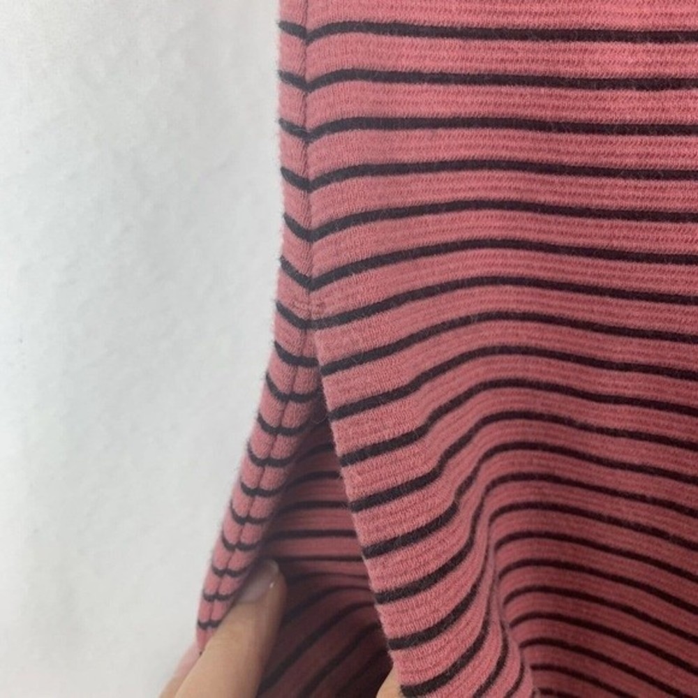 loft pink striped pocketed jumper dress 0 - Picture 3 of 5